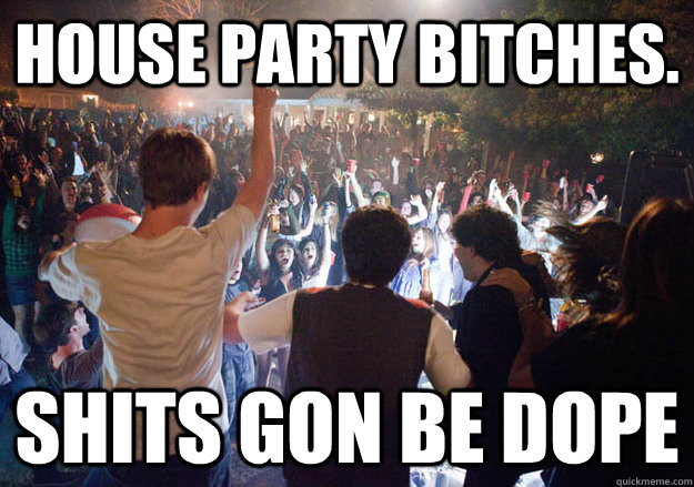 Billedresultat for party in the house meme