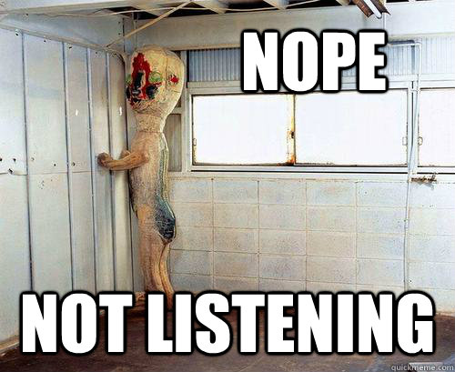 NOPE NOT LISTENING  SCP-173