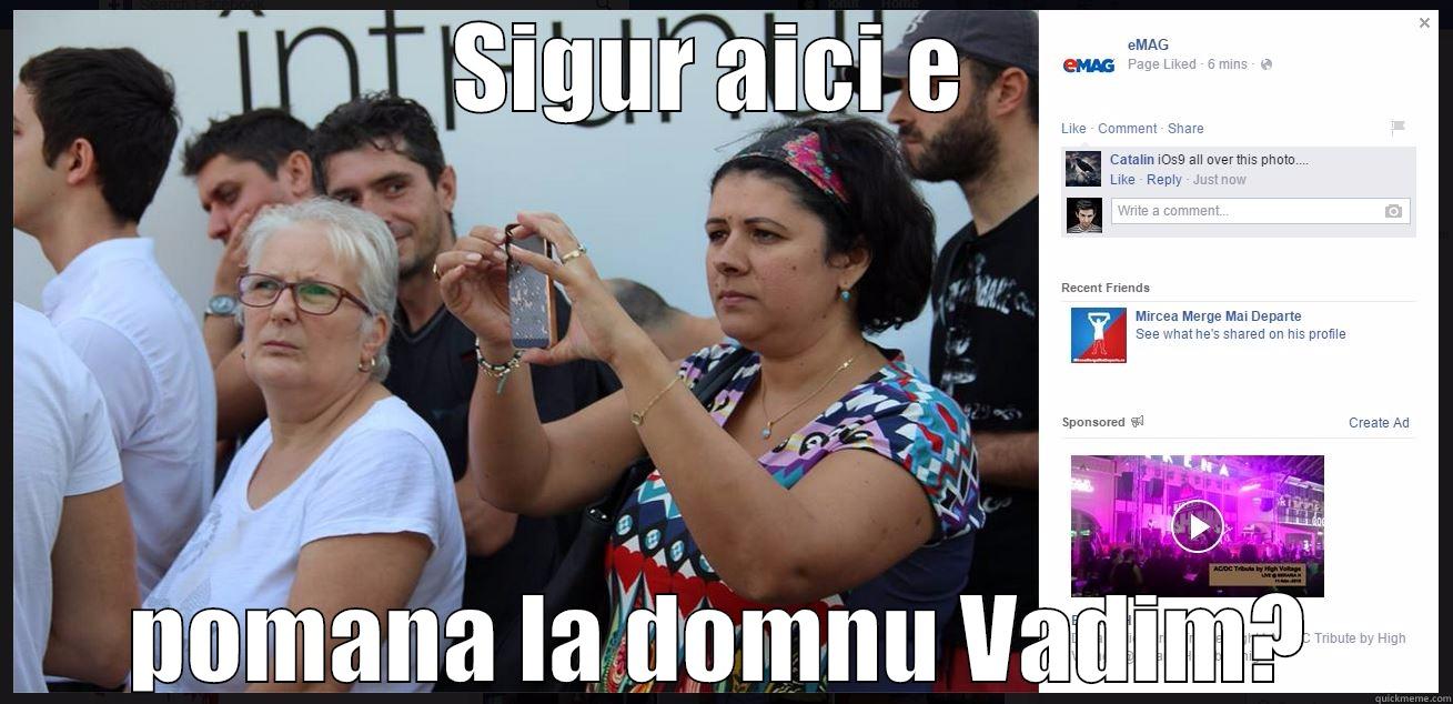 emag meme - SIGUR AICI E  POMANA LA DOMNU VADIM? Misc