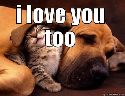 I LOVE YOU TOO  Misc