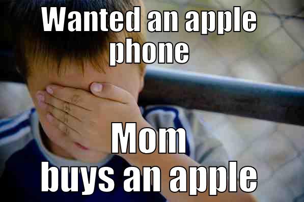 WANTED AN APPLE PHONE MOM BUYS AN APPLE Confession kid
