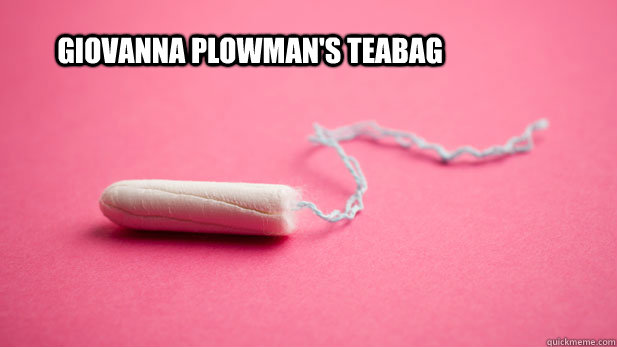 Giovanna Plowman's teabag  