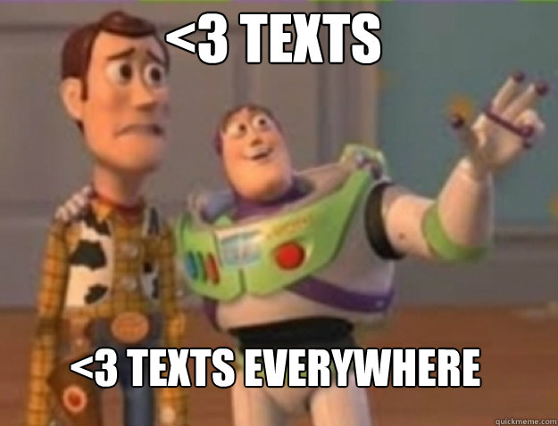 <3 Texts <3 texts everywhere - <3 Texts <3 texts everywhere  Misc