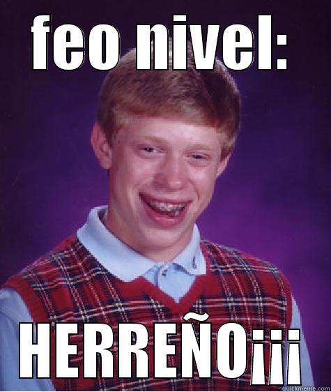 FEO NIVEL: HERREÑO¡¡¡ Bad Luck Brian
