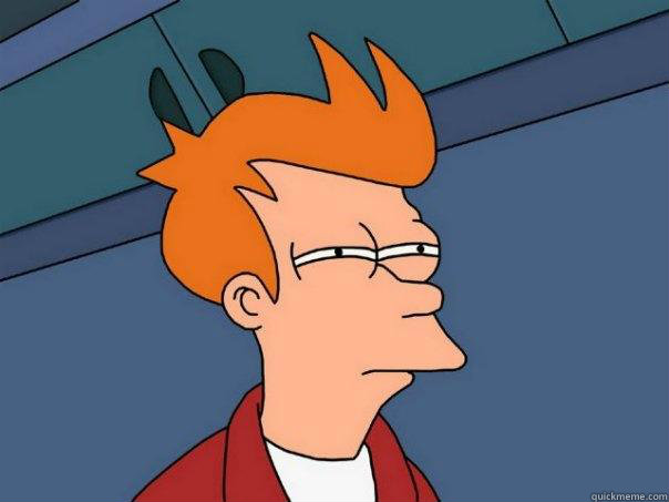 Not sure if I'm unsure or just french stewart - Not sure if I'm unsure or just french stewart  Futurama Fry