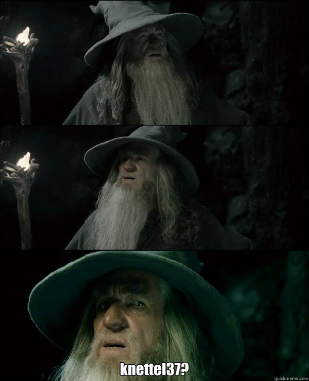  knettel37?  Gandalf und das Spanischstudium