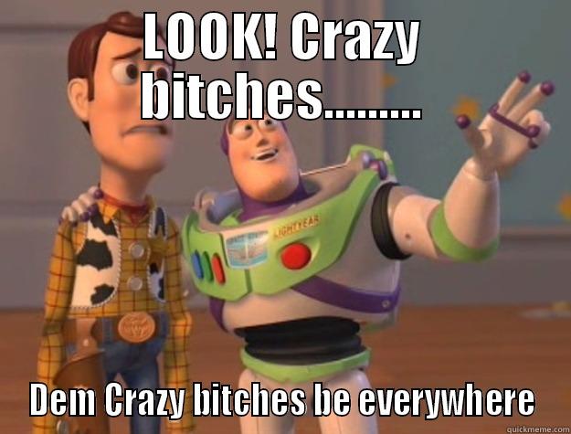 LOOK! CRAZY BITCHES......... DEM CRAZY BITCHES BE EVERYWHERE Toy Story