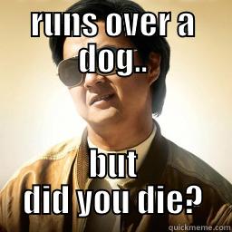 save the dogs! - RUNS OVER A DOG.. BUT DID YOU DIE? Mr Chow