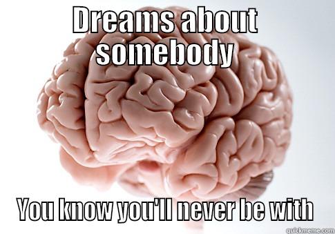 DREAMS ABOUT SOMEBODY YOU KNOW YOU'LL NEVER BE WITH Scumbag Brain