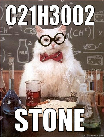 C21H30O2 STONE Chemistry Cat