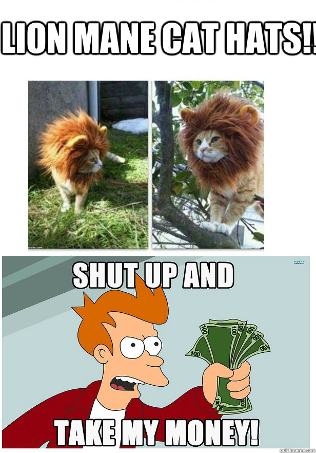 Lion Mane Cat Hats!! - Lion Mane Cat Hats!!  Misc