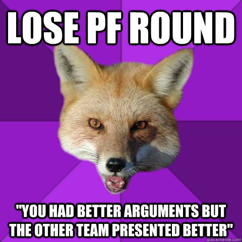 Lose pf round 
