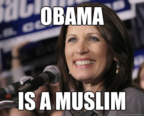 Obama is a muslim  Bad Memory Michelle