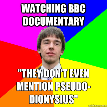 Watching BBC documentary 