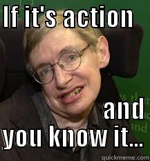 IF IT'S ACTION                                                                                AND YOU KNOW IT... Misc