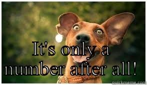  IT'S ONLY A NUMBER AFTER ALL! Misc
