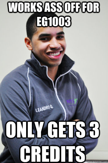WORKS ASS OFF FOR EG1003 ONLY GETS 3 CREDITS  Excited Poly Kid