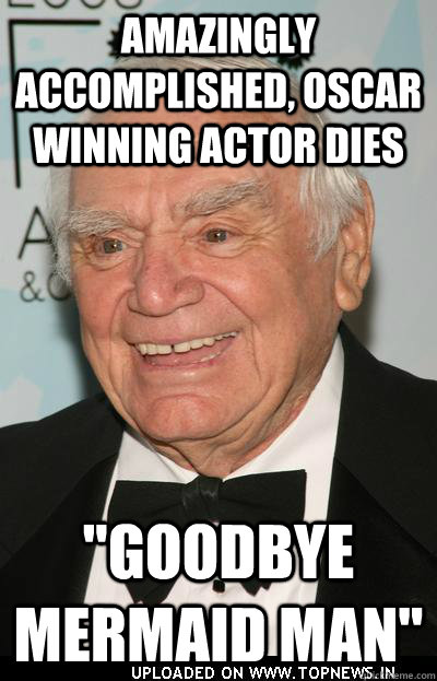 Amazingly accomplished, oscar winning actor dies 