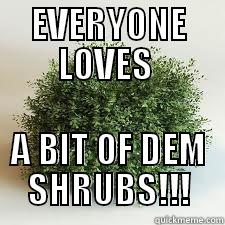 EVERYONE LOVES  A BIT OF DEM SHRUBS!!! Misc