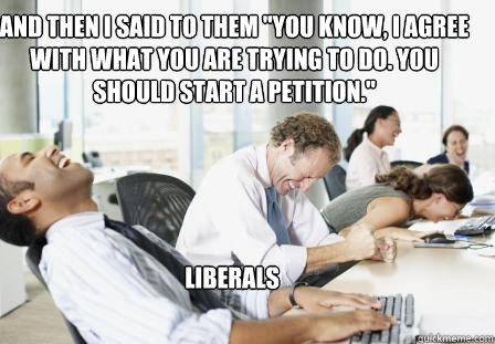 And then I said to them 