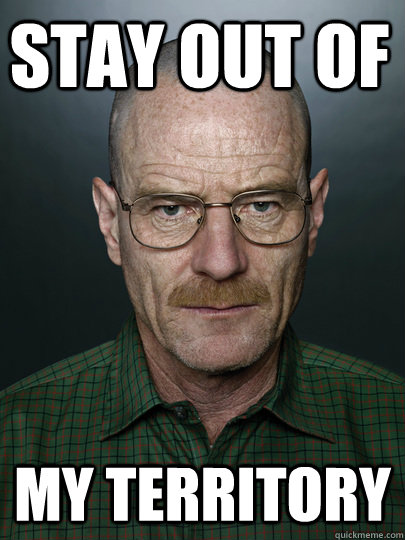 Stay out of my territory   Advice Walter White