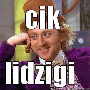 CIK LIDZIGI  Condescending Wonka