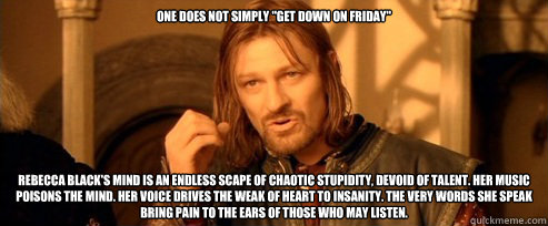 One does not simply 