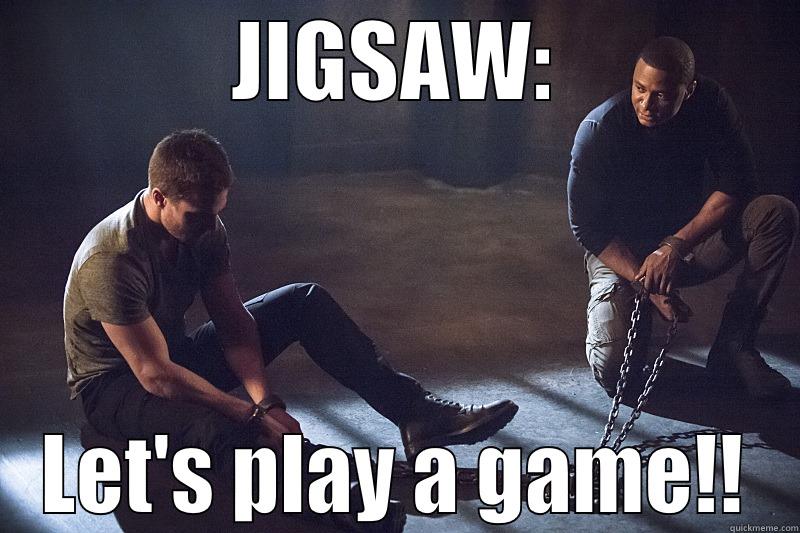 Arrow vs. Saw - JIGSAW: LET'S PLAY A GAME!! Misc