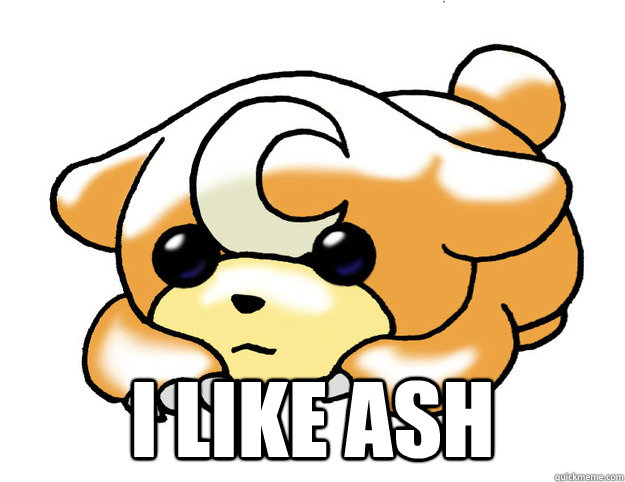  I like ash  Confession Teddiursa