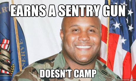 earns a sentry gun doesn't camp  - earns a sentry gun doesn't camp   Good Guy Dorner