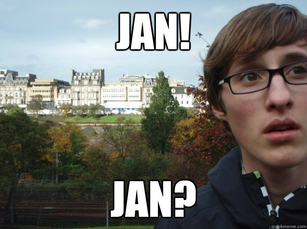 Jan! Jan? - Jan! Jan?  Indecisive Marty