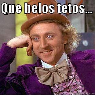 QUE BELOS TETOS...   Creepy Wonka