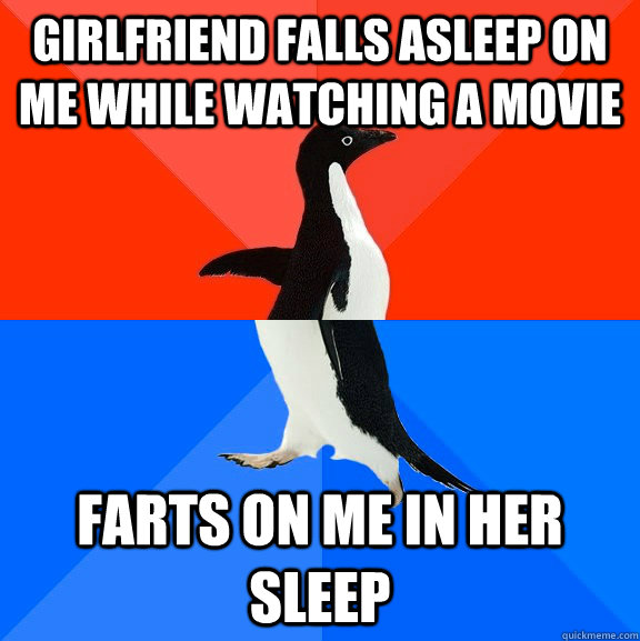 girlfriend falls asleep on me while watching a movie farts on me in her sleep - girlfriend falls asleep on me while watching a movie farts on me in her sleep  Misc