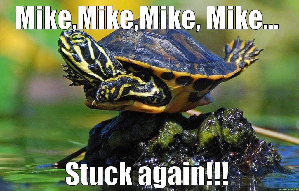 MIKE,MIKE,MIKE, MIKE... STUCK AGAIN!!! Misc