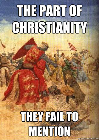 The part of Christianity they fail to mention  