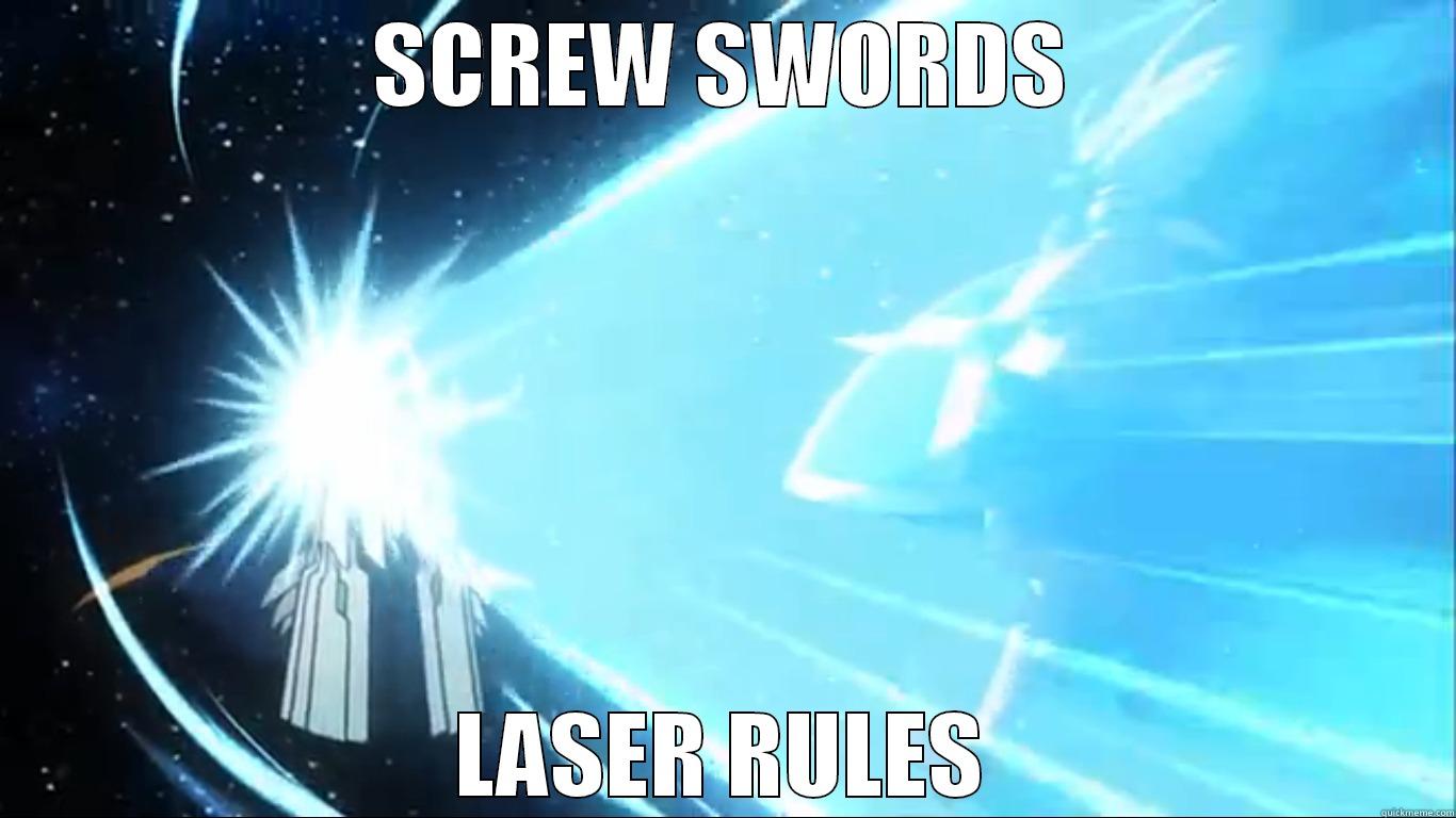 SCREW SWORDS LASER RULES Misc