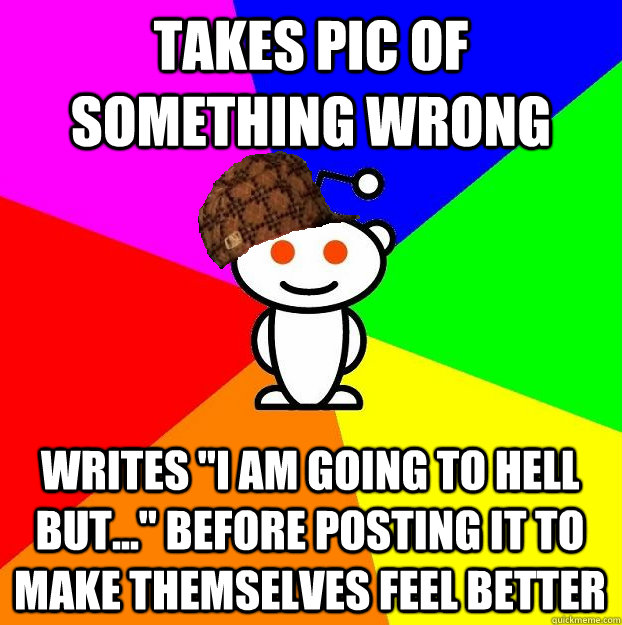 TAKES PIC OF SOMETHING WRONG writes 