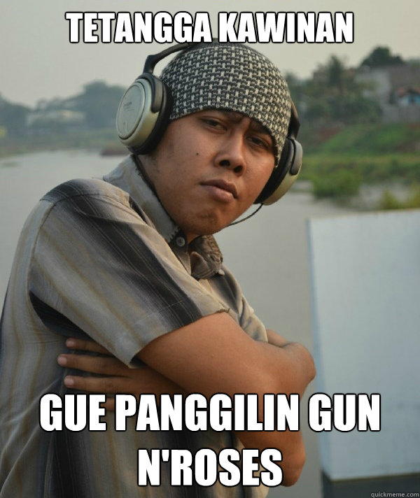 TETANGGA KAWINAN GUE PANGGILIN GUN N'ROSES  Amin Rich Man