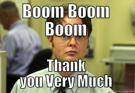 CAD Lesson 101 - BOOM BOOM BOOM THANK YOU VERY MUCH Dwight
