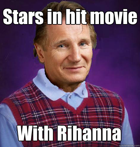 Stars in hit movie With Rihanna  