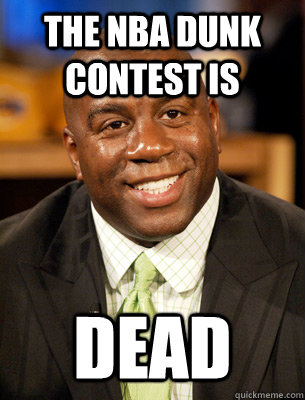 The Nba Dunk Contest is DEAD  Magic Johnson