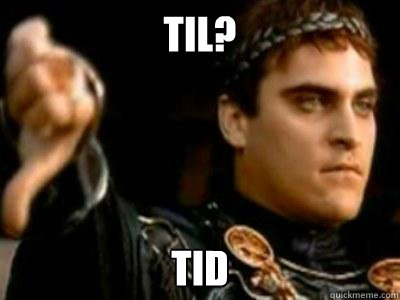 TIL? TID  Downvoting Roman