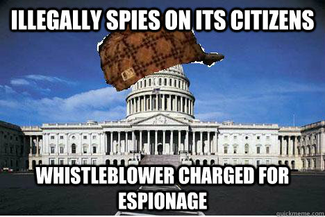 illegally spies on its citizens whistleblower charged for espionage - illegally spies on its citizens whistleblower charged for espionage  Misc