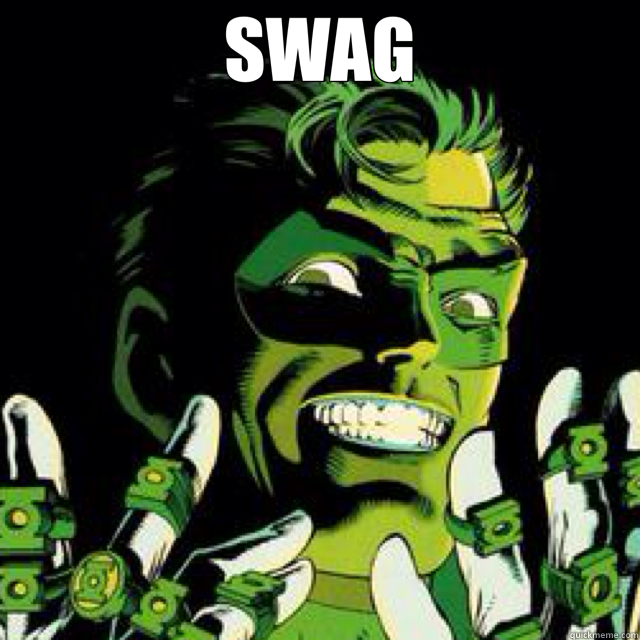 SWAG   green lantern swag