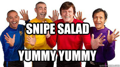 Snipe Salad Yummy Yummy  