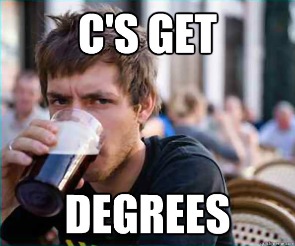c s get degrees