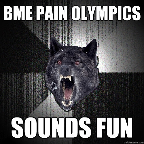 bme pain olympics sounds