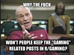 why the fuck won't people keep the 