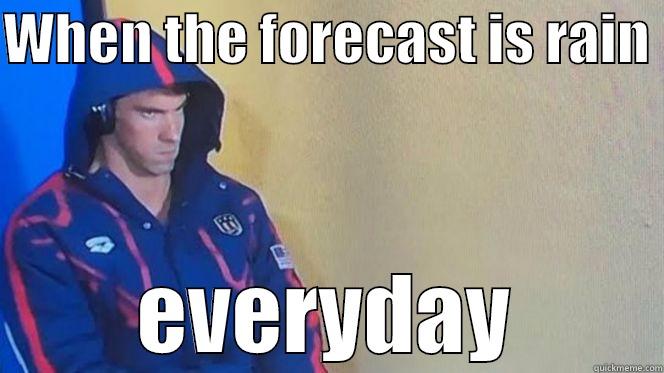 Angry Phelps - WHEN THE FORECAST IS RAIN  EVERYDAY Misc