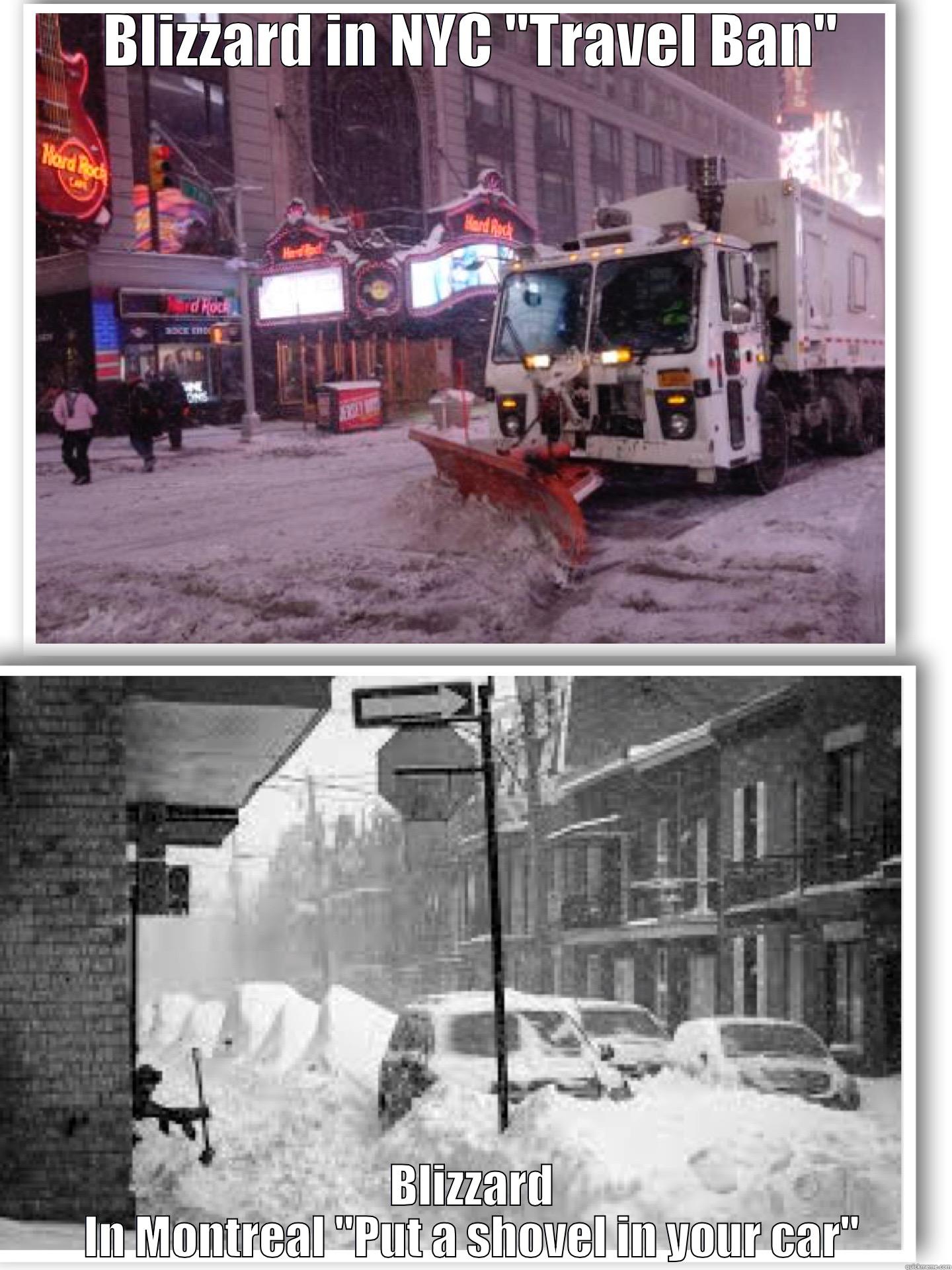 Winter in 2 cities - BLIZZARD IN NYC 